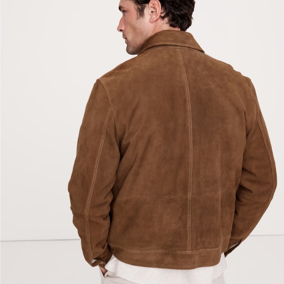 Banana republic leather jacket - Picture 4 of 10